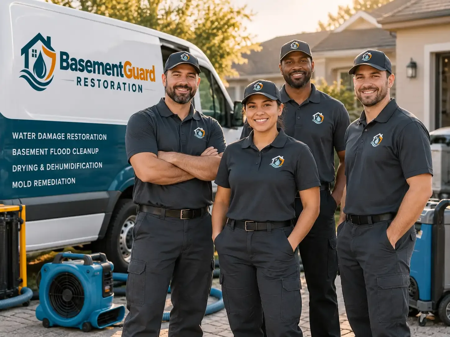 Basement Water Damage Restoration company in Oak Run, CA